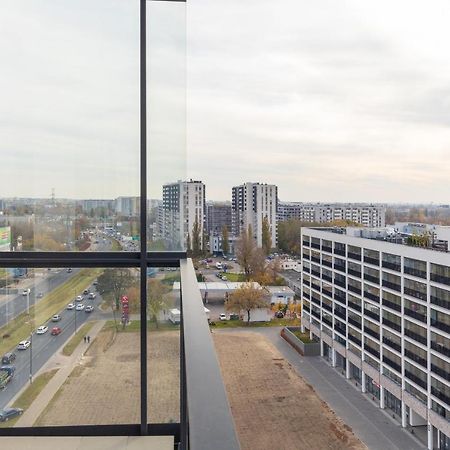 Wola Chic Blue Apartment Warsawa Bagian luar foto