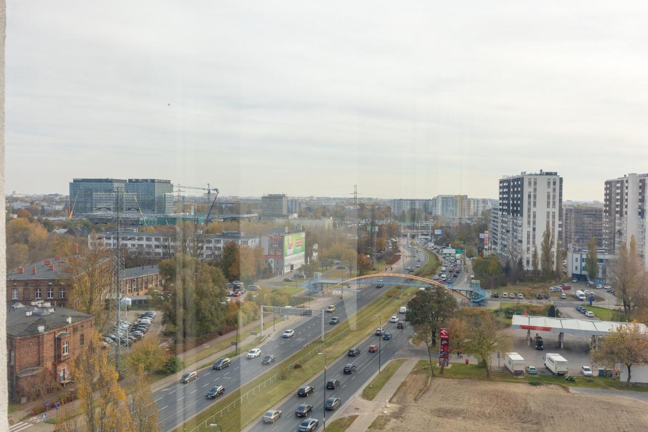 Wola Chic Blue Apartment Warsawa Bagian luar foto